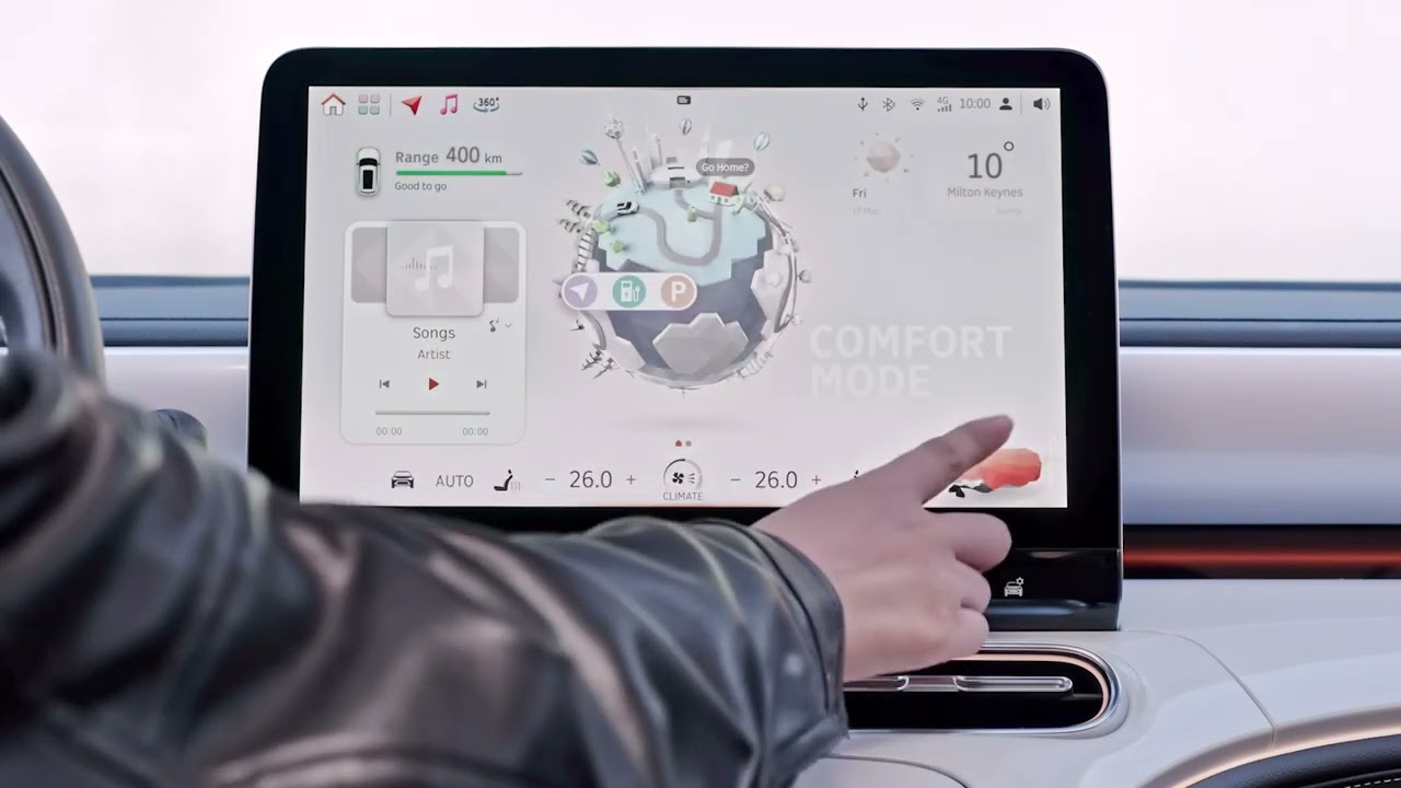 smart #1 & #3 - Tutorial Activating the voice assistant