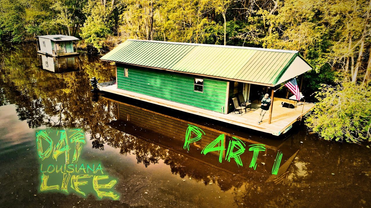 Our Houseboat Adventures! Good Ole Cajun Fun...PART 1!