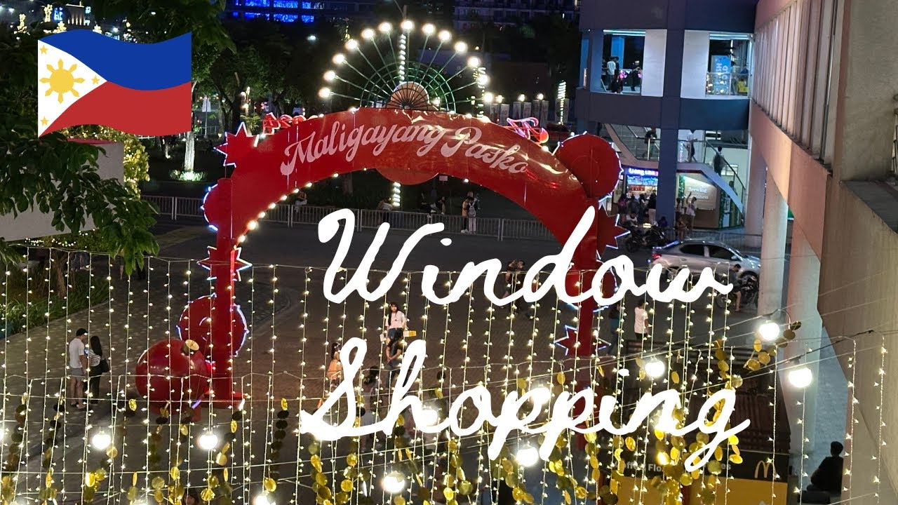 Window Shoping The Malls of Manila. Smell of Shopping is in The Air.