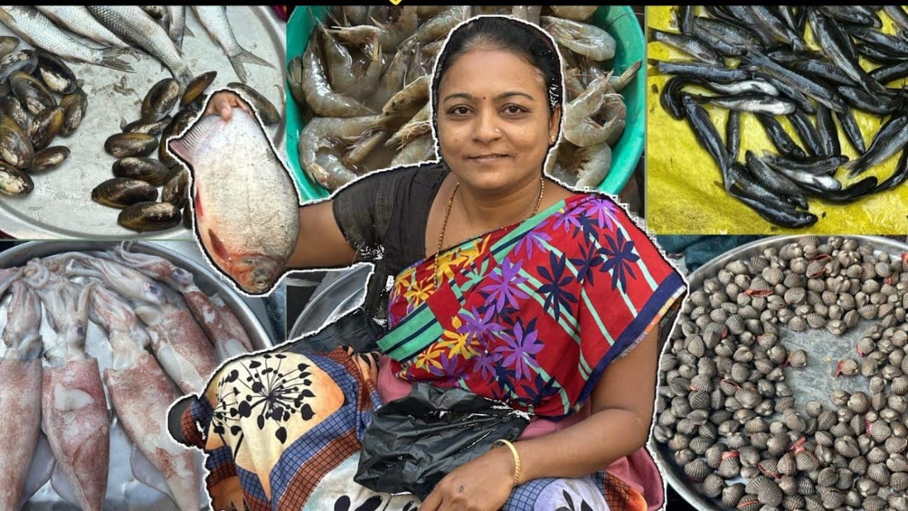 मुंबई का सबसे स्वस्त होलसेल भाईंदर मच्छी मार्केट|Bhayndar Wholesale Fish Market In Mumbai | Seafood🐠