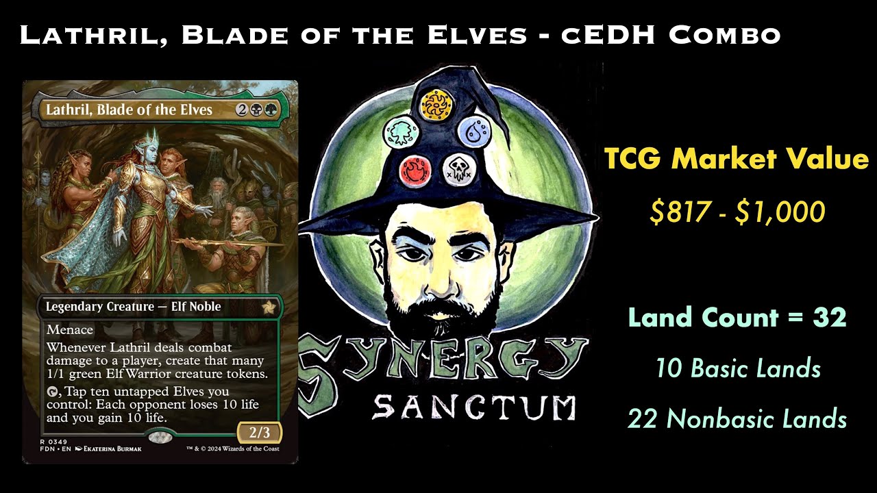 Lathril, Blade of the Elves - cEDH Elfball Combo - Deck Tech