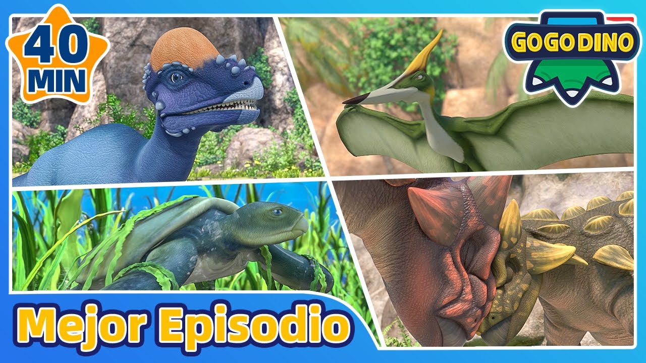 🎶 GOGODINO | El dinosaurio que hace sonidos extraños | Animación Española | Dibujos Animados