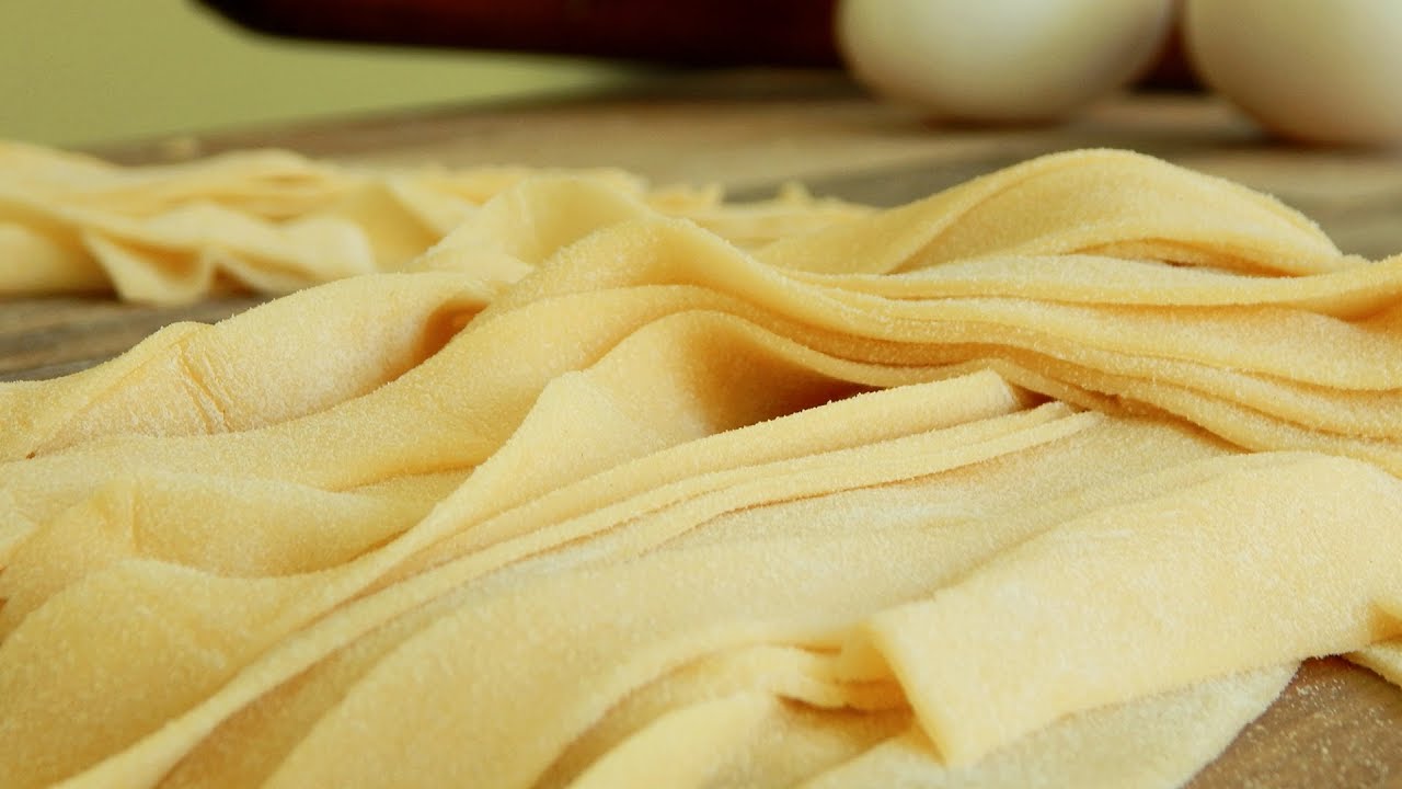 FIDEOS Caseros SIN MAQUINA | Pappardelle - Pasta Casera - CUKit!