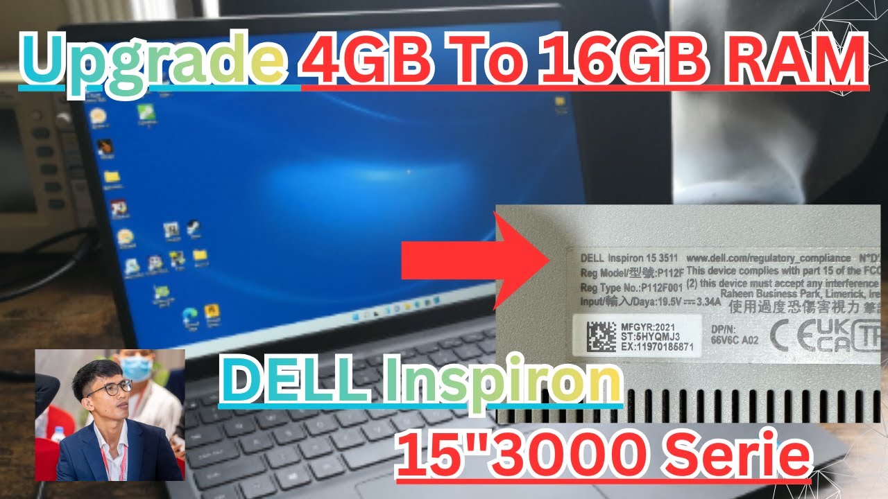 Dell Inspiron 15 3511 RAM Upgrade: 4GB to 16GB (Step-by-Step Guide)