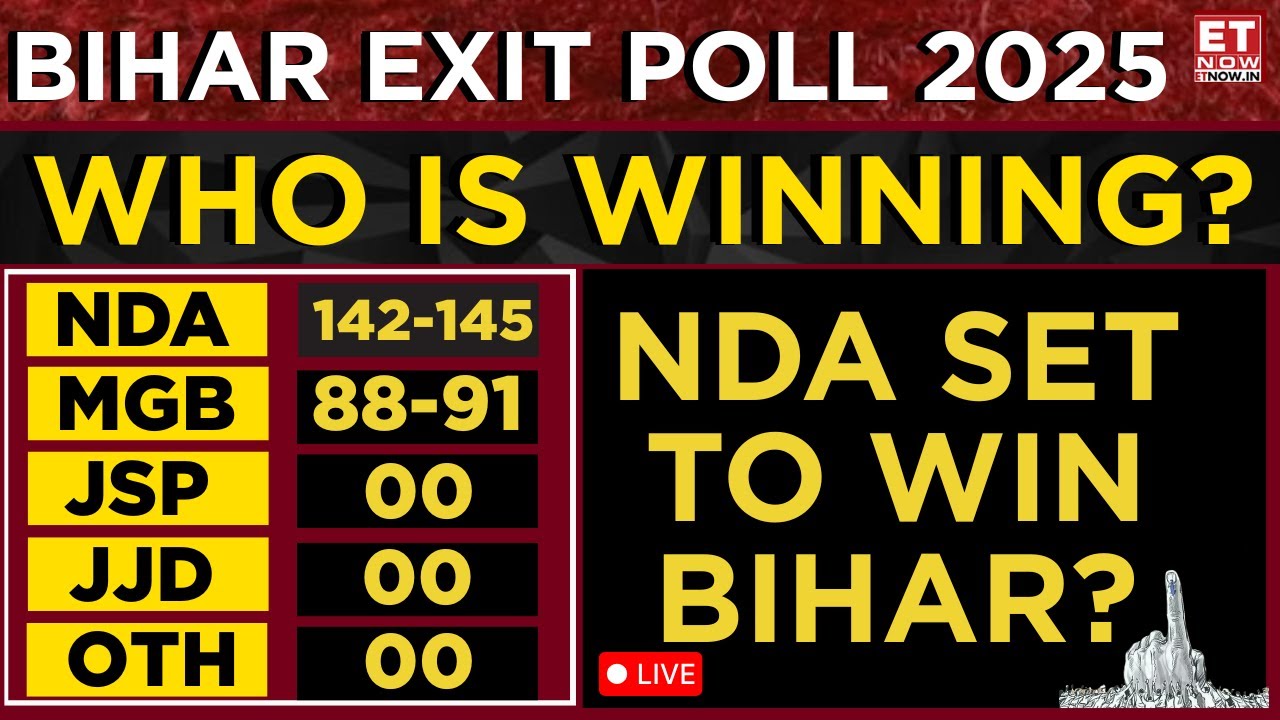 Bihar Election Polls 2025: NDA Projected To Secure Clear Majority, Says Delhi Satta Bazaar | ET Now
