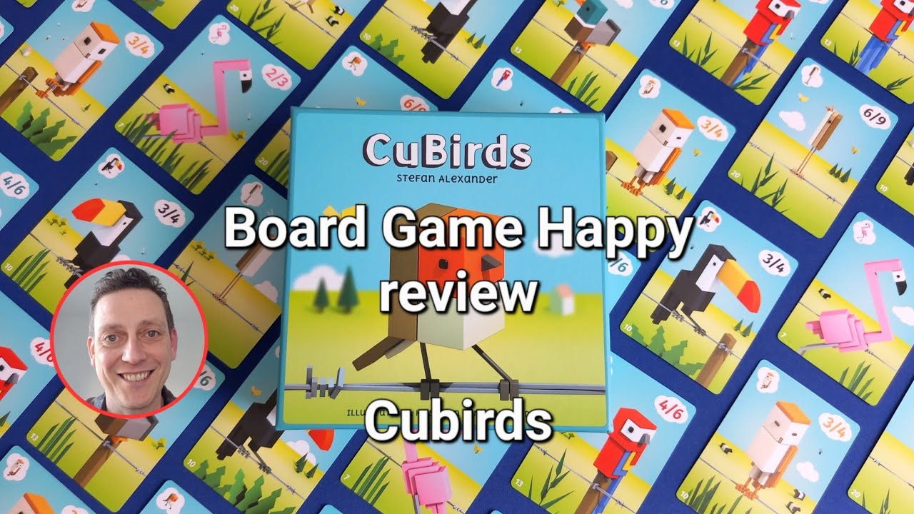 Cubirds review by Board Game Happy