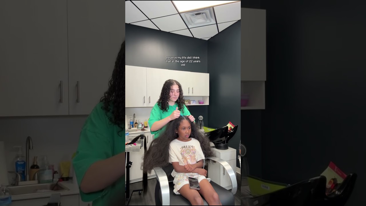 #braider #curlyqueen #hairstyle #curlyhair #curlconfidence #hairstyles #braids #kidsbraids #longhair