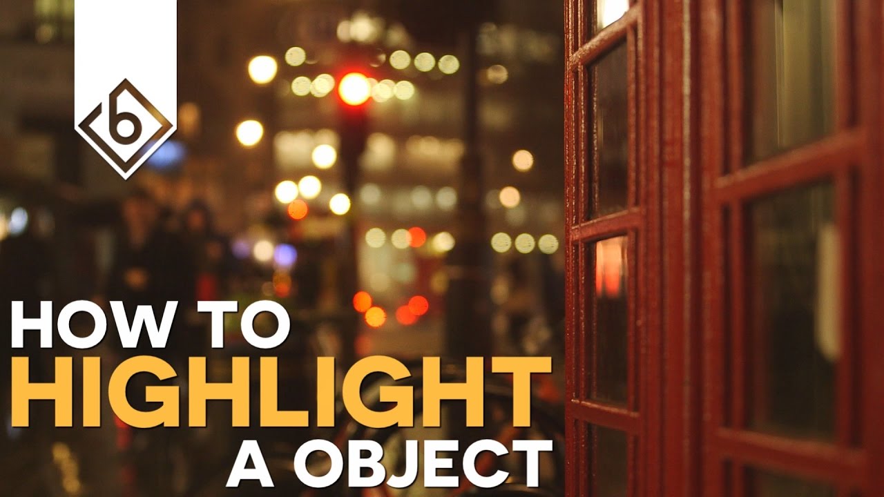 How To Highlight A Object - Sony Vegas Tutorial