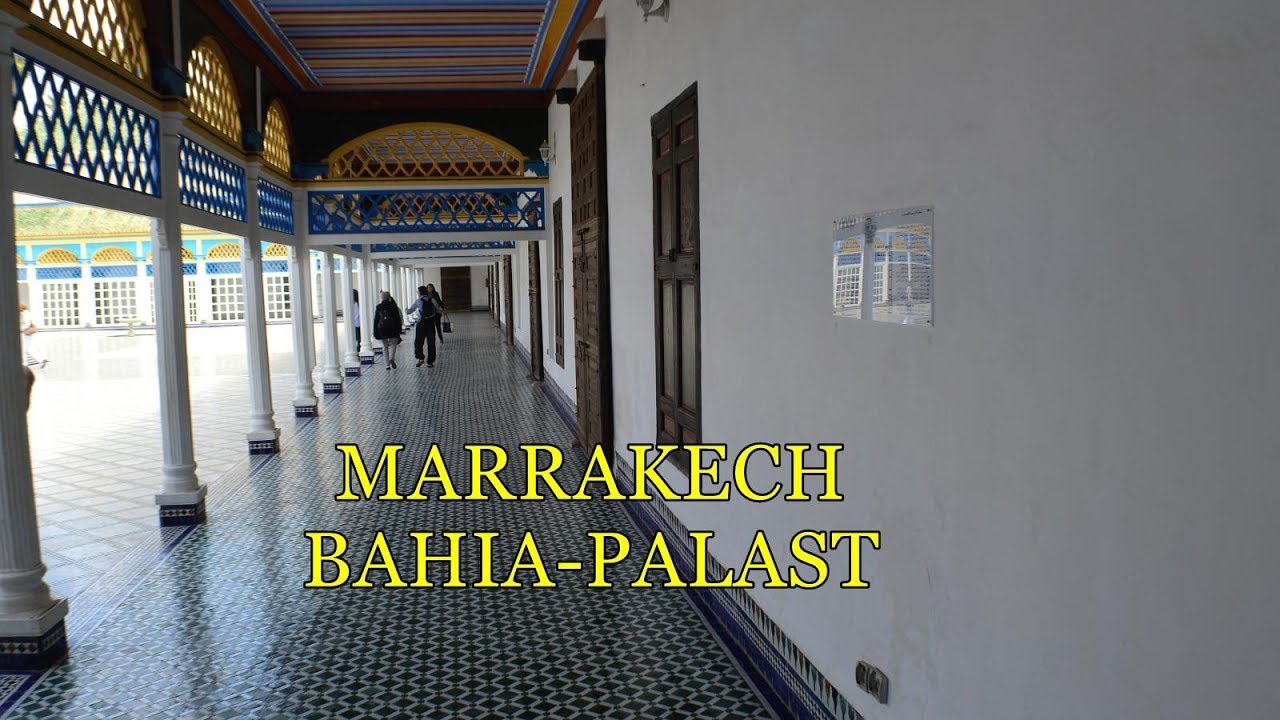 Marokko - Marrakech - Bahia Palast