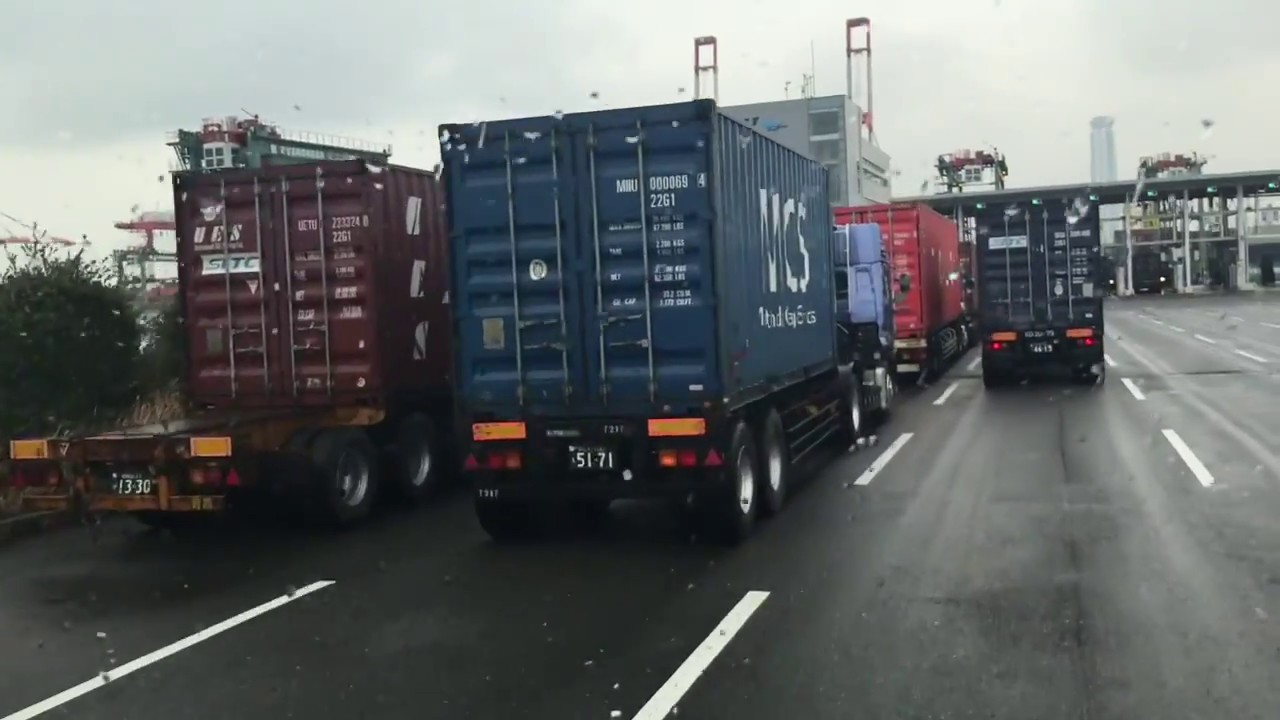 【Transport】Marine container delivery in JAPAN. [vol.3]