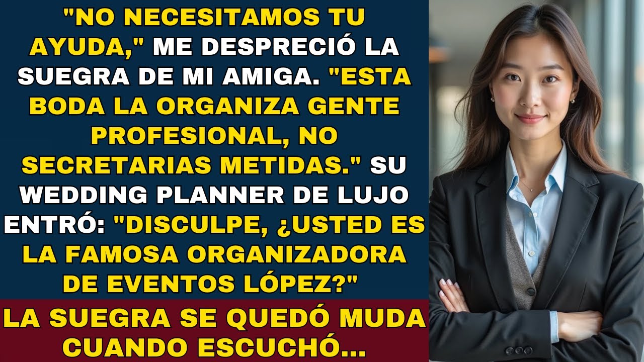 La Boda de Mi Mejor Amiga Se Destruyó Cuando Su Futuro Suegro Reconoció a La Wedding Planner
