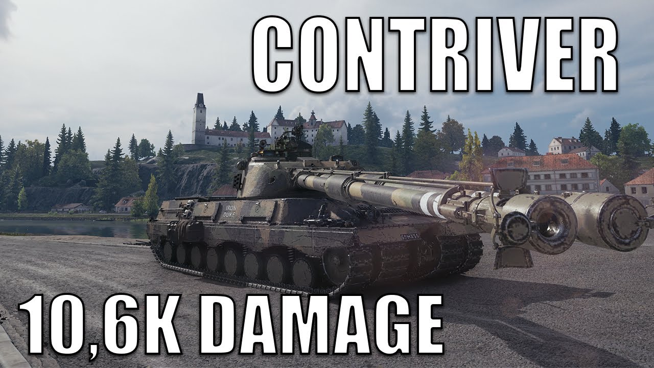 Contriver WoT - 10,6 k Damage, 5 kills