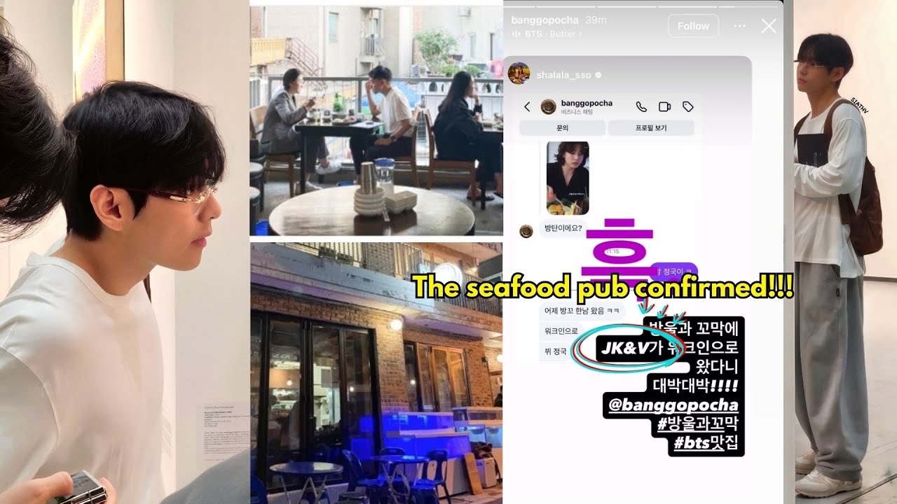Omg Taekook were seen together in a pub but left because people started talking to them??!! 😭😭