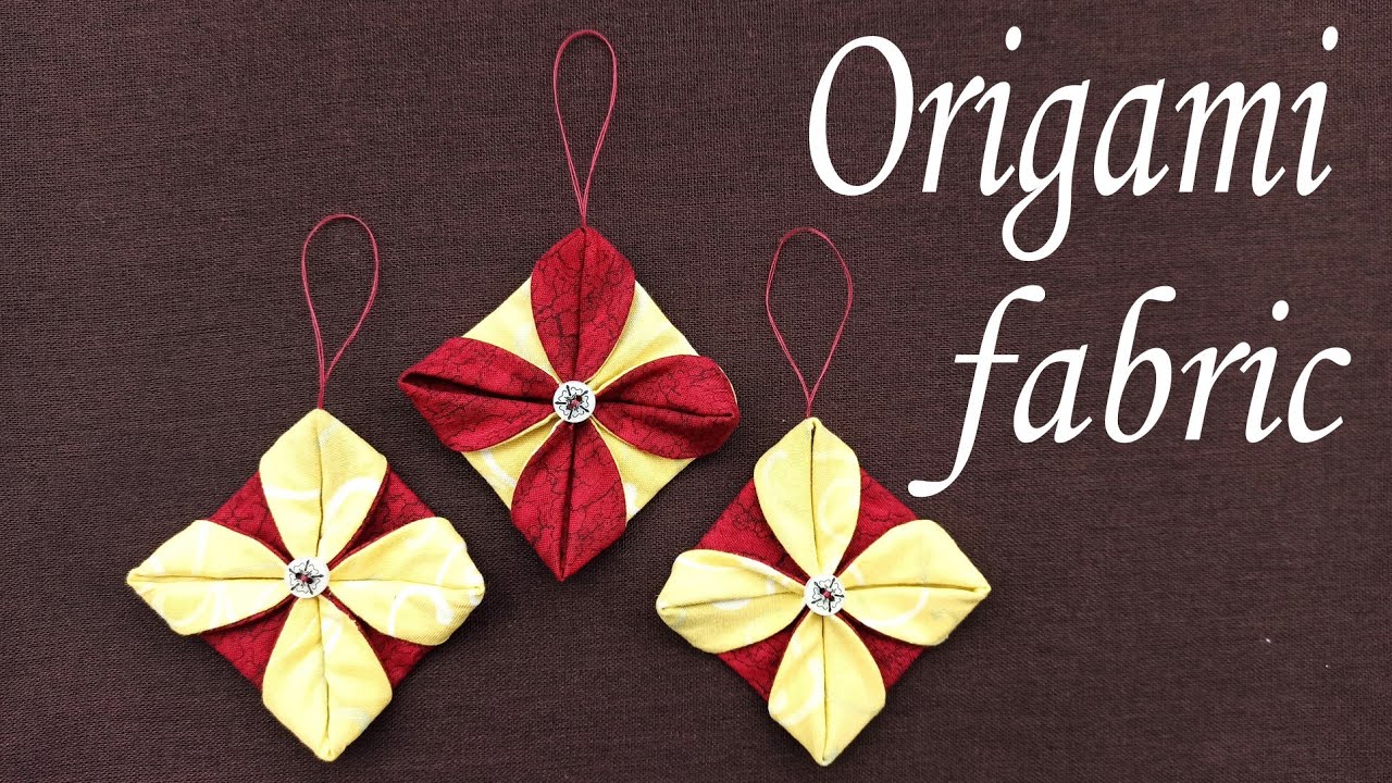 Lunar new year decoration | origami fabric | Moc diy