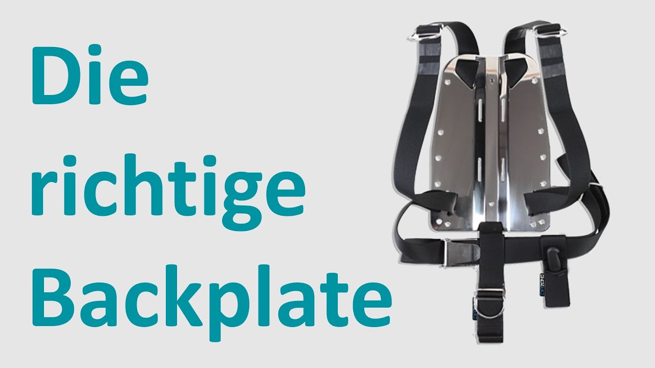 Die richtige Backplate