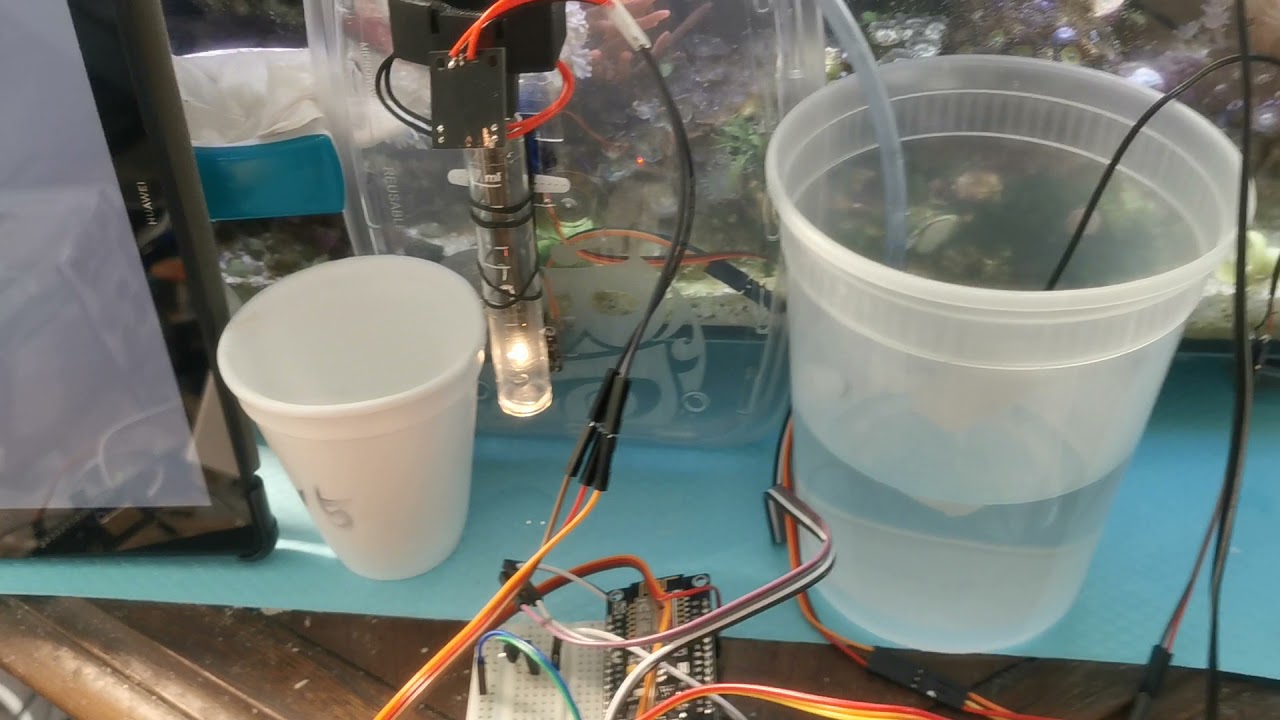 Simple DIY Automatic Alkalinity Tester - 1st Run