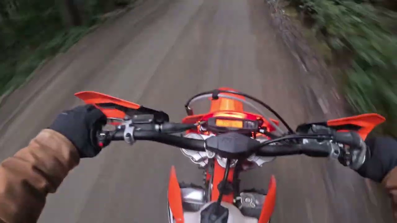 First ride of 2025 on the Ktm exc 150