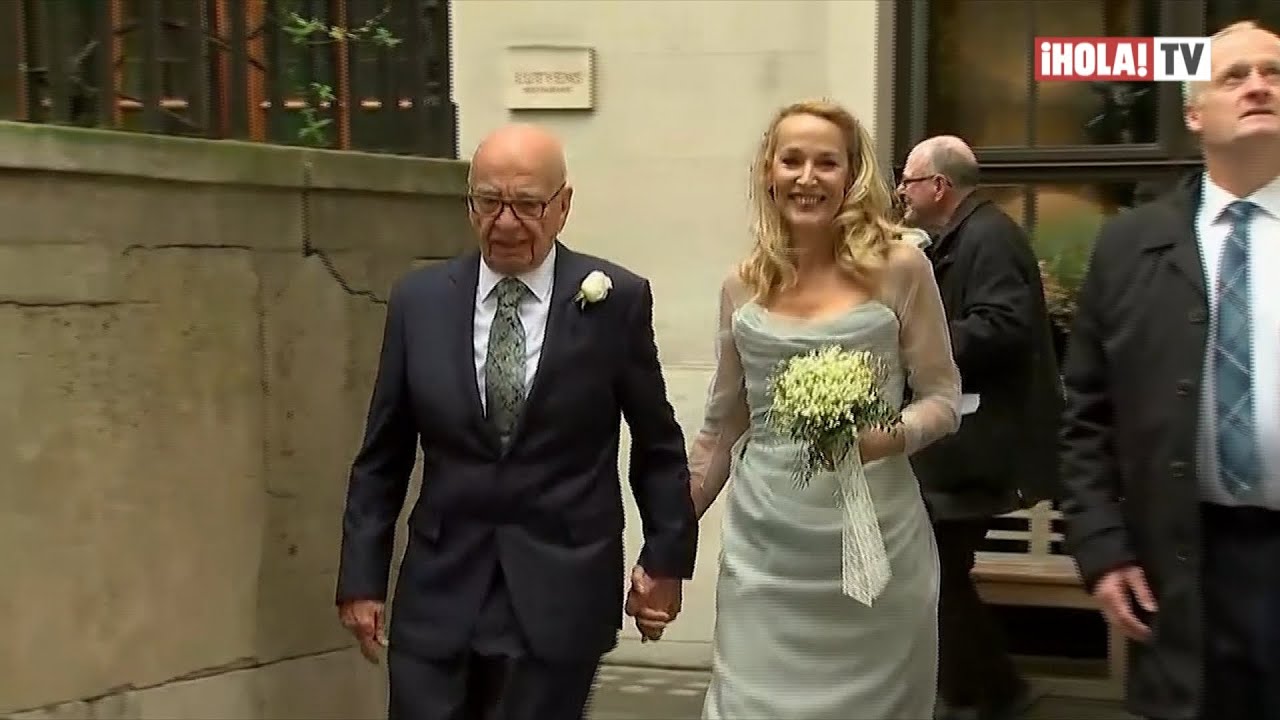 Se confirma que Rupert Murdoch y Jerry Hall están separados y con planes de divorcio | ¡HOLA! TV