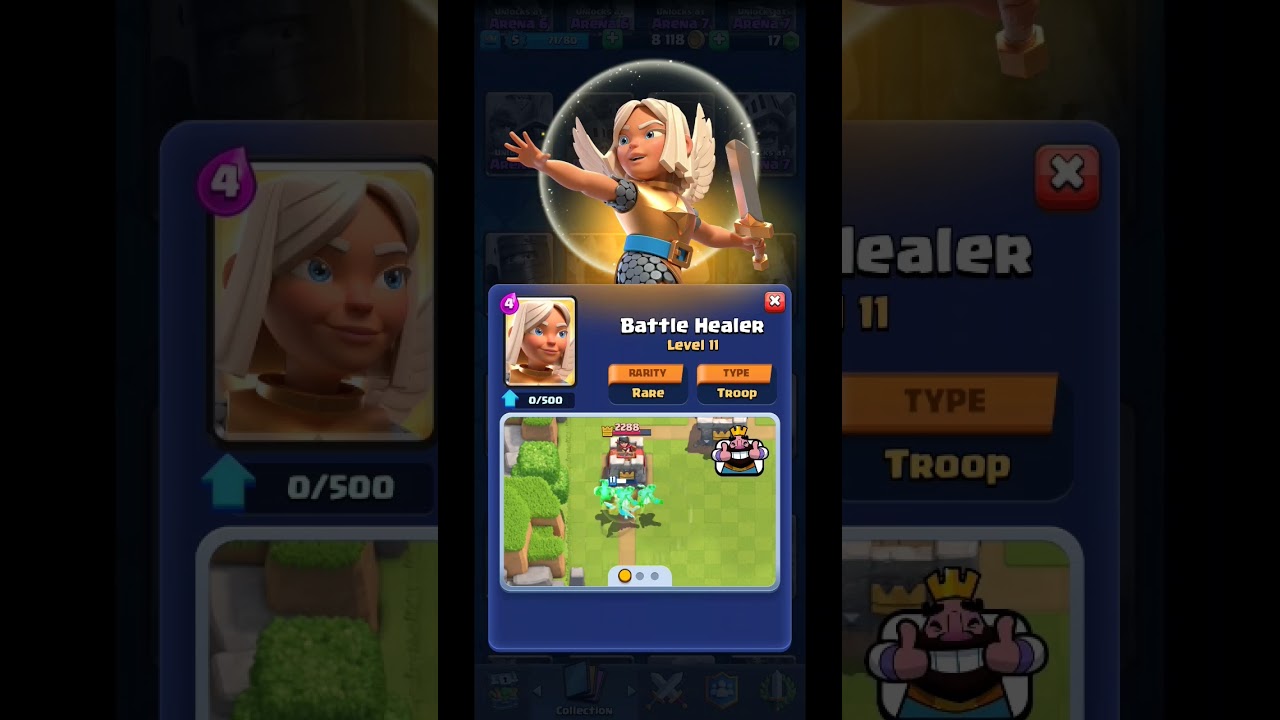 clash royale battle healer deck