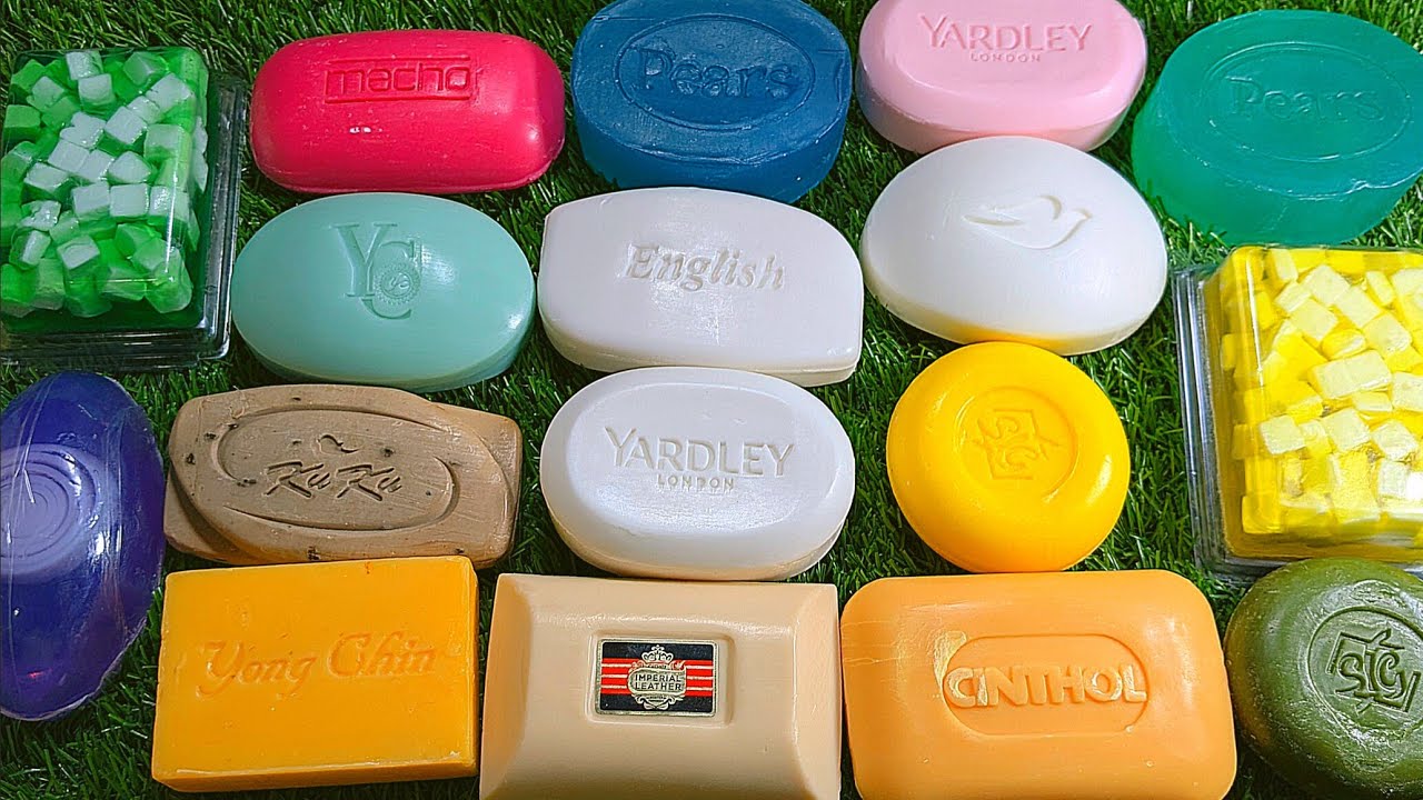 Unwrapping ASMR Soap International Relaxing Sound Unboxing Soap's opening Soap ASMR Satisfying