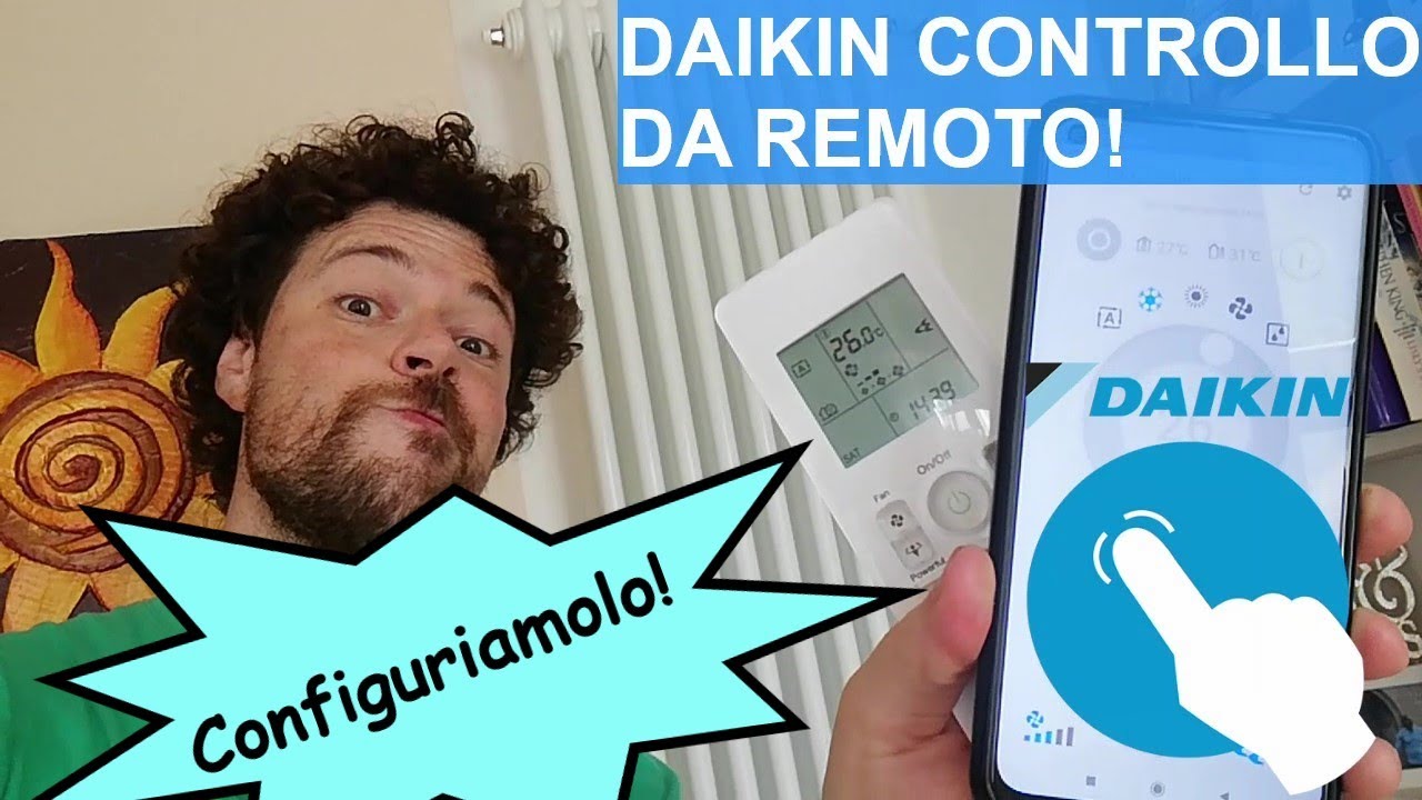 Come configurare gli split Daikin per il controllo da remoto (App Daikin online controller)