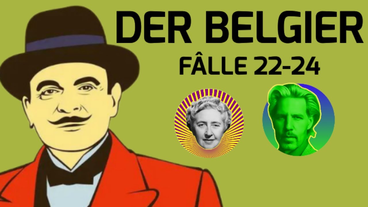 DER BELGIER  FÄLLE  22-24   #krimihörspiel   #retro   KLAUS HÖHNE