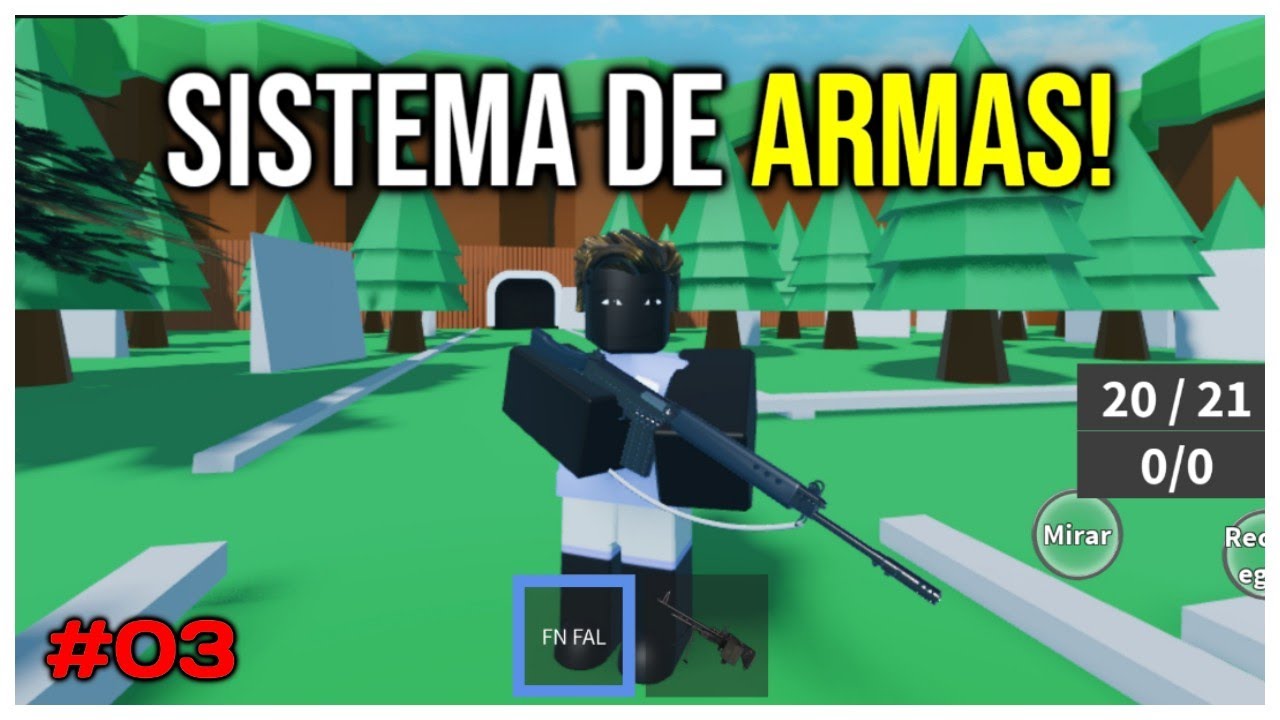 COMO CRIAR UM JOGO NO STUDIO LITE | SISTEMA DE ARMAS ATIRANDO #03