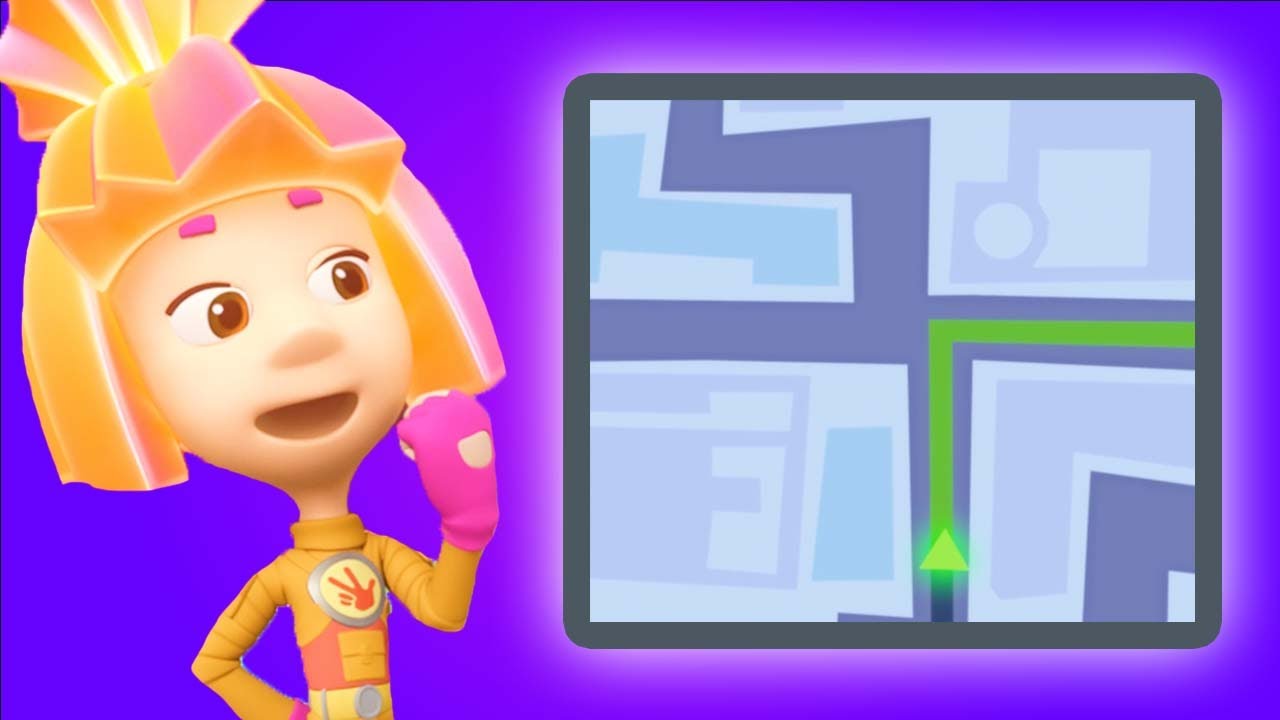 Which Way? 🗺 | The Fixies | Cartoons for Children | #GPS