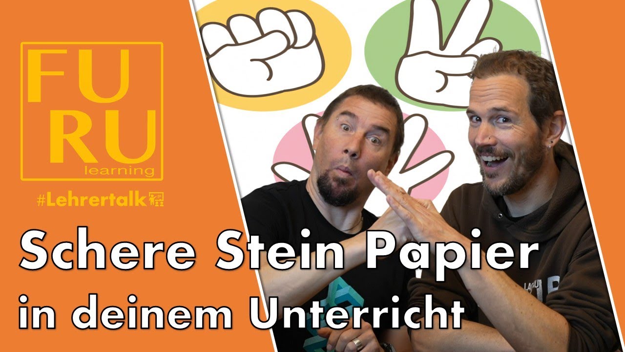 Bringe deine Klasse zum Schwitzen mit einer Schere Stein Papier Stafette!#FURULehrertalk
