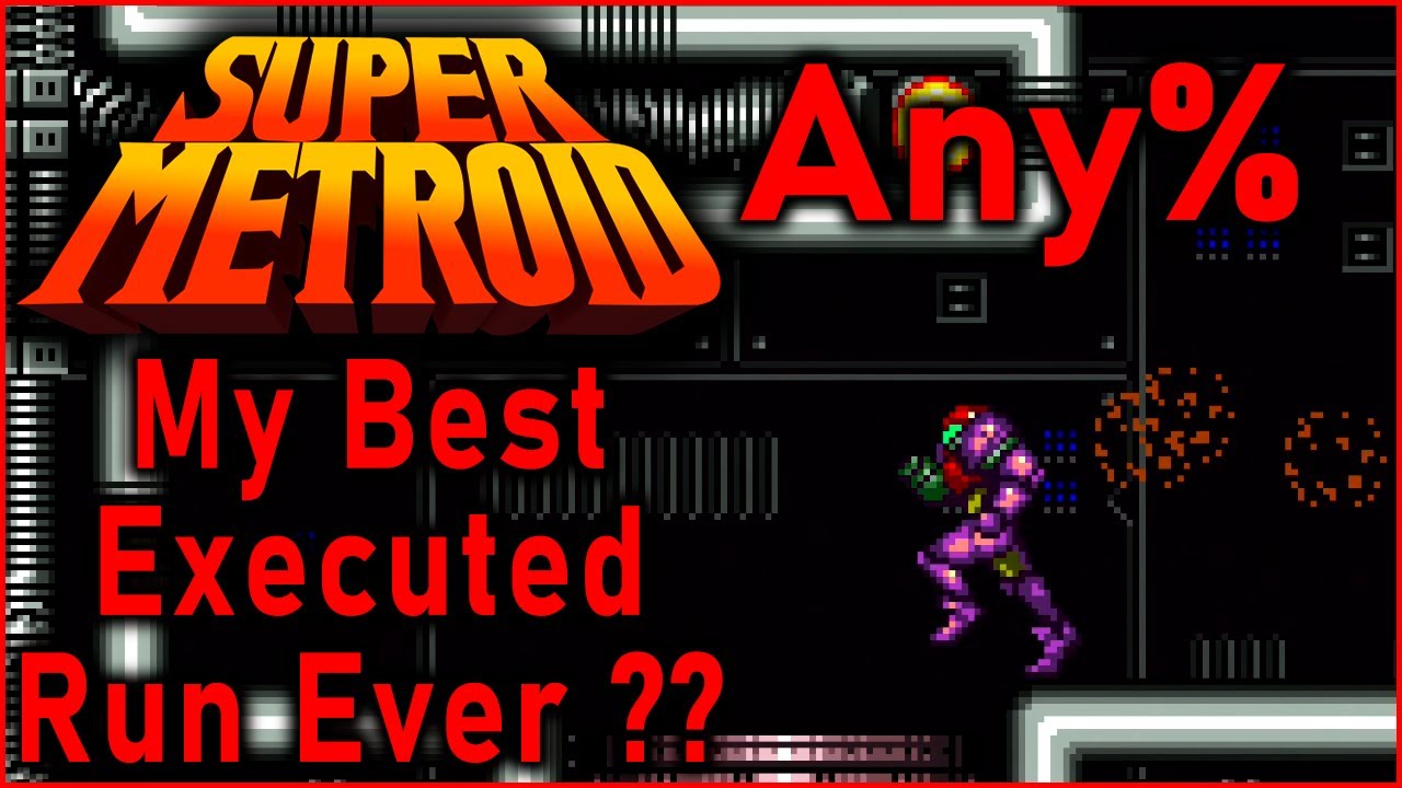 Super Metroid - Прохождение Any% в новогодние дни - Моё лучшее исполнение за всю историю?