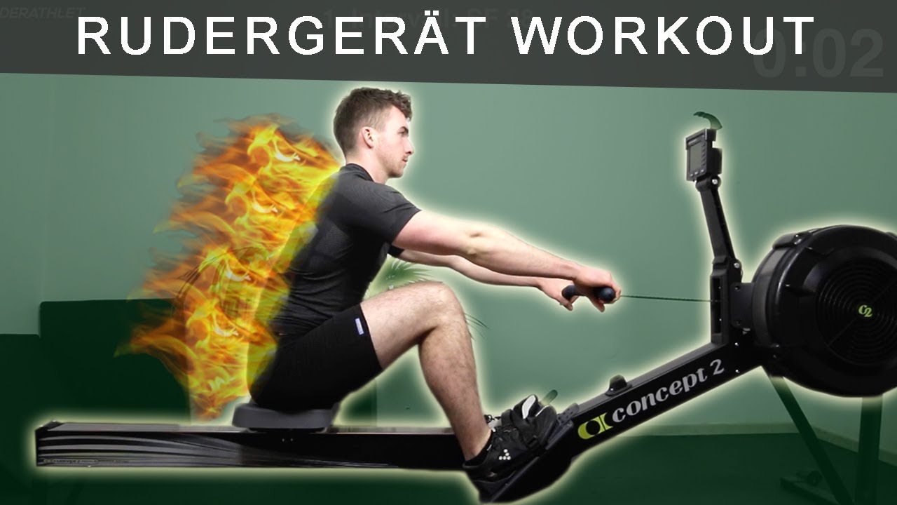 RUDERGERÄT WORKOUT: HIIT Training für Einsteiger