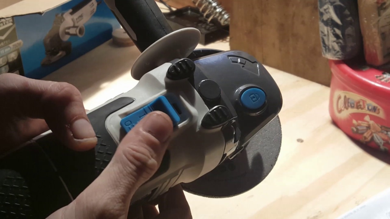 MAC ALLISTER 750W ANGLE GRINDER 115mm