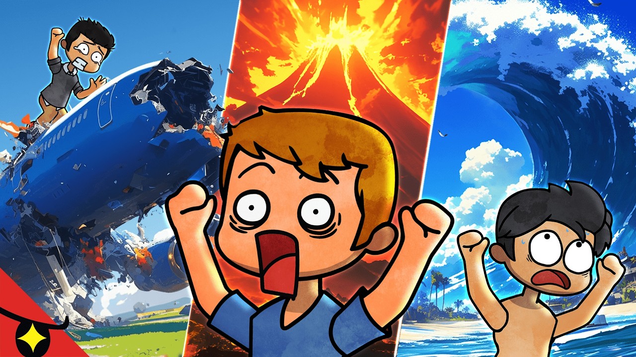 COMMENT SURVIVRE À CES SITUATIONS ? (Tsunami ; crash d'avion...) ✈️