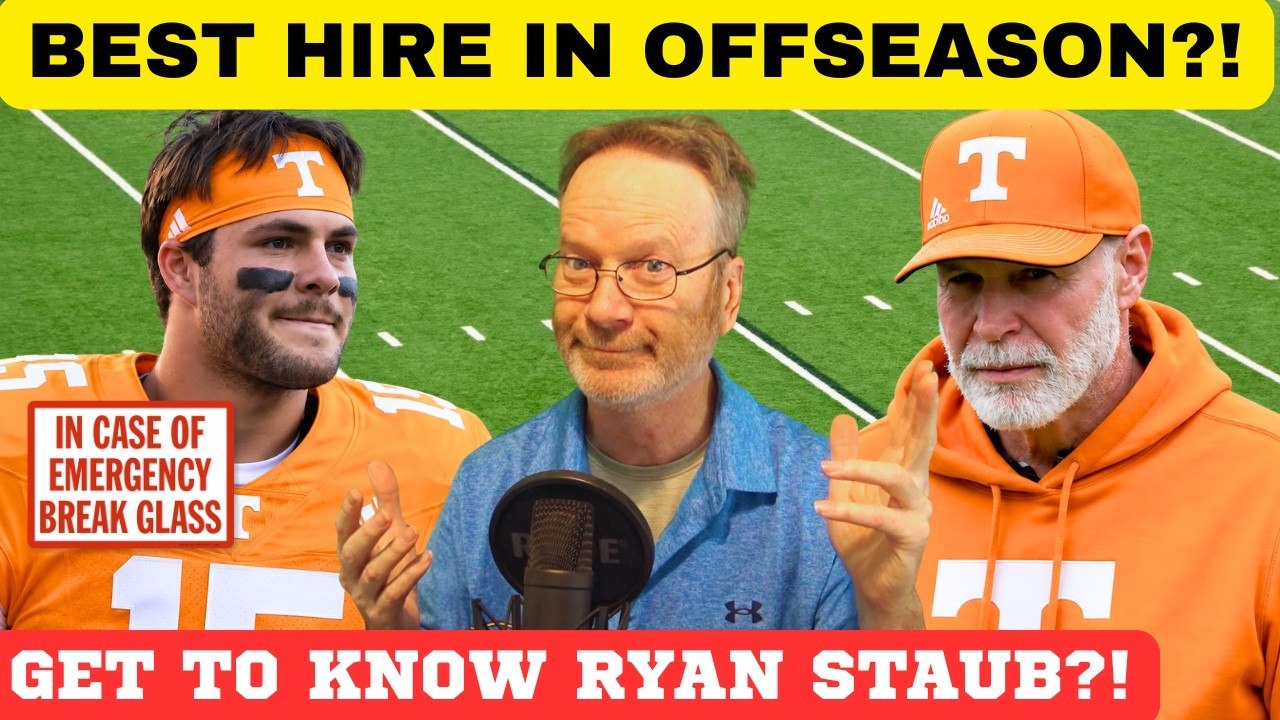 КТО ТАКОЙ РАЙАН СТАУБ? ЛУЧШЕЕ ПРИОБРЕТЕНИЕ?! Tennessee Football, TEXAS Football, VOLS FOOTBALL, S...