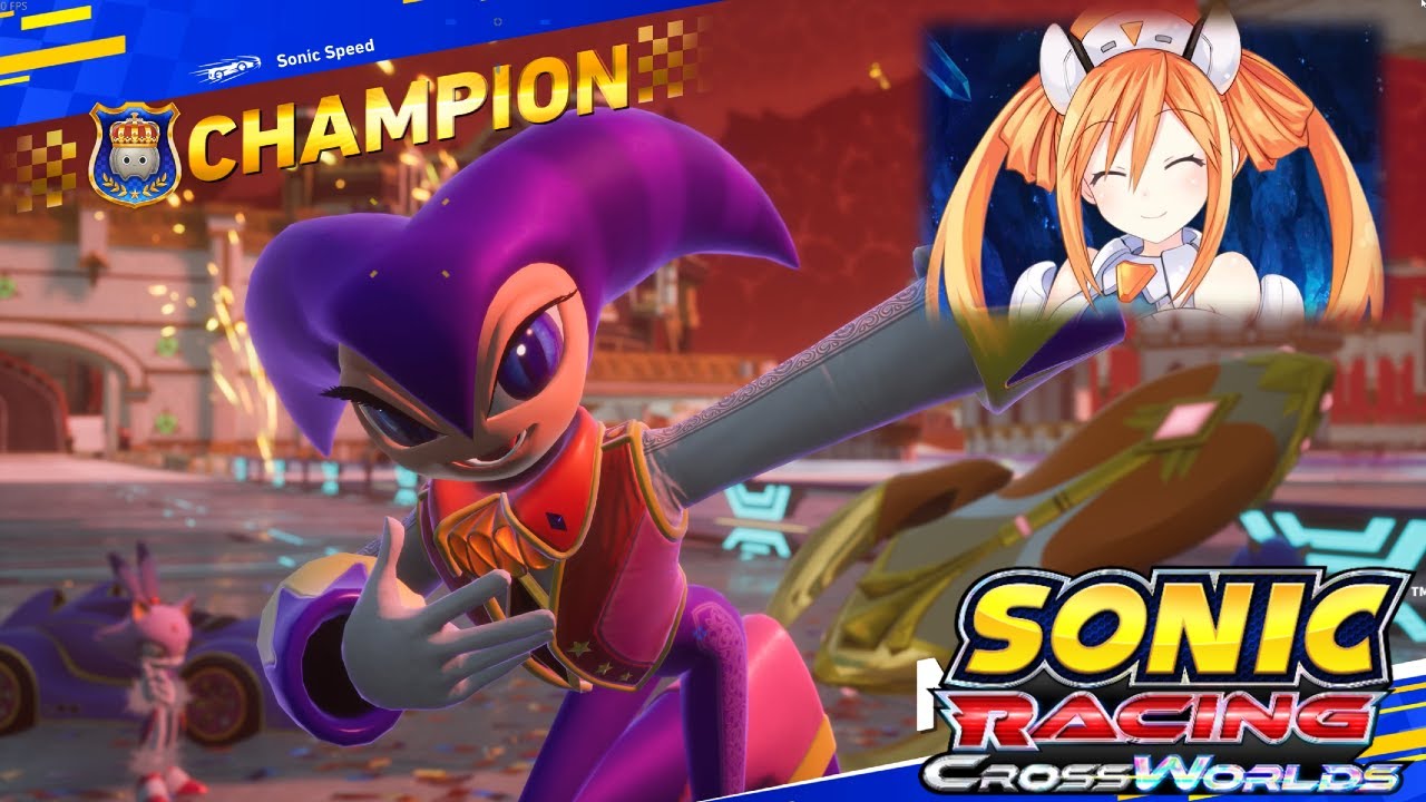 NiGHTS — это просто бомба! | Демонстрация NiGHTS в Sonic Racing Crossworlds