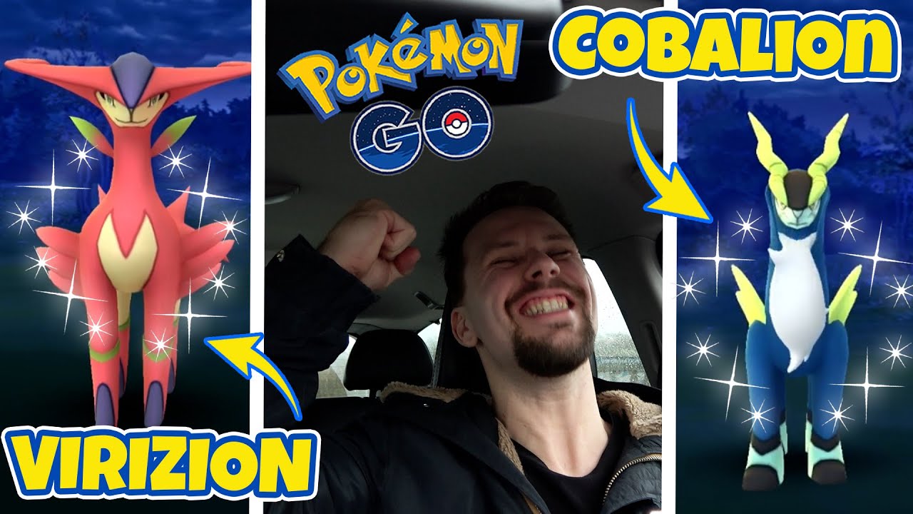 FÅNGAR SHINY VIRIZION & COBALION I POKEMON GO
