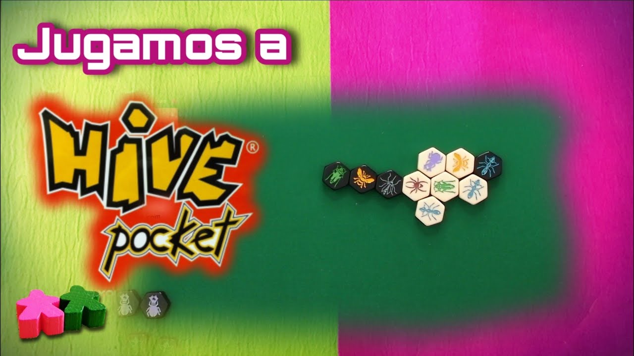 Hive Pocket. Partidas a 2 jugadoras por dominar la colmena 🐝🐞🐜