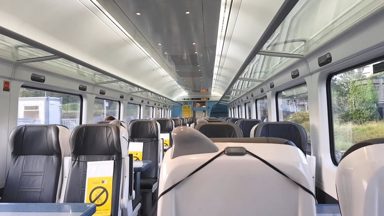 On Board an IE 22000 Class Intercity Train - Drumcondra to Park West & Cherry Orchard
