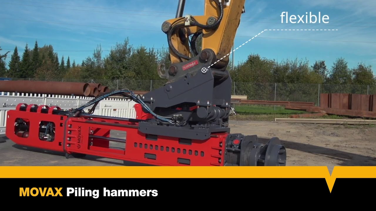 DM Breaker Equipment - MOVAX Piling Hammers introduction HD