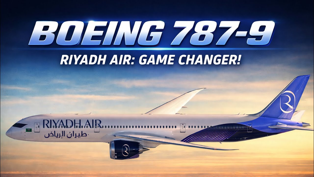 Boeing 787-9 Dreamliner от Riyadh Air ЗАПУЩЕН! Внутри потрясающей новой 5-звездочной авиакомпании...