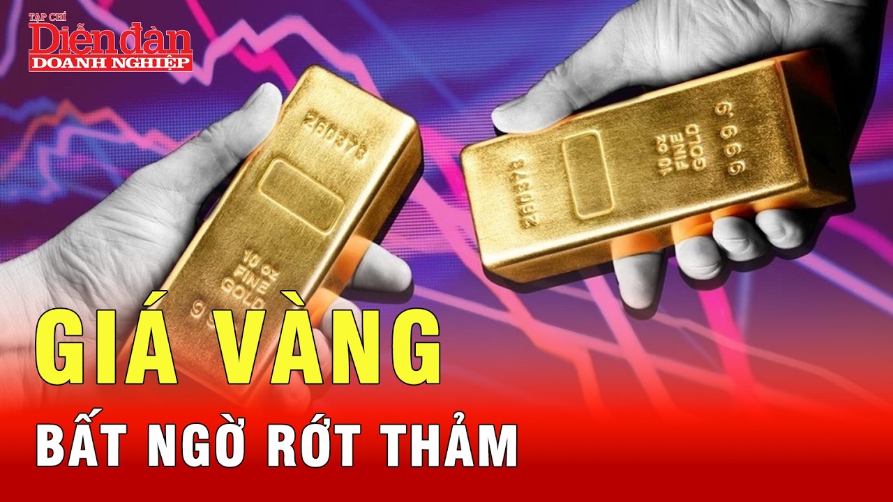 Giao dịch vàng miếng SJC đồng loạt giảm mạnh | Tin tức 24h