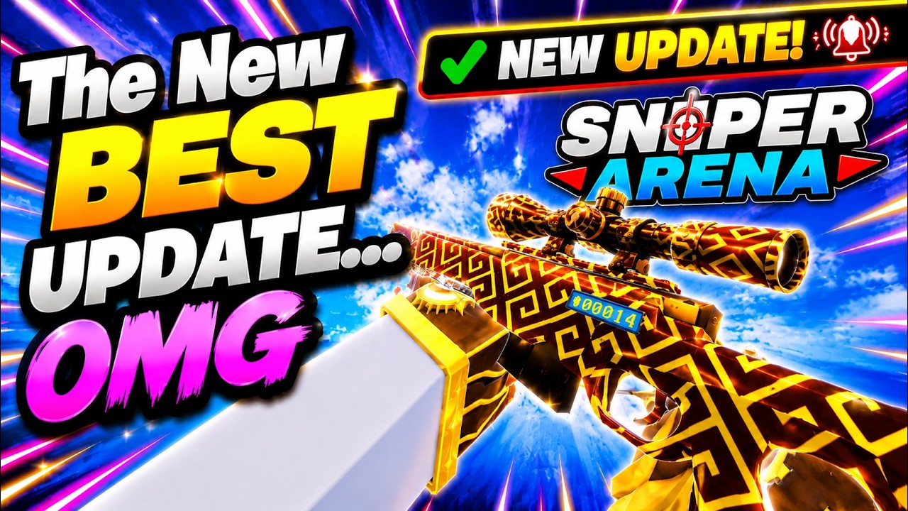 The New BEST UPDATE... OMG (Sniper Arena Roblox)