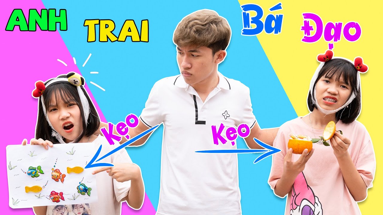Cao Thủ Giấu Kẹo Và Anh Trai Quyền Lực ♥ Min Min TV Minh Khoa