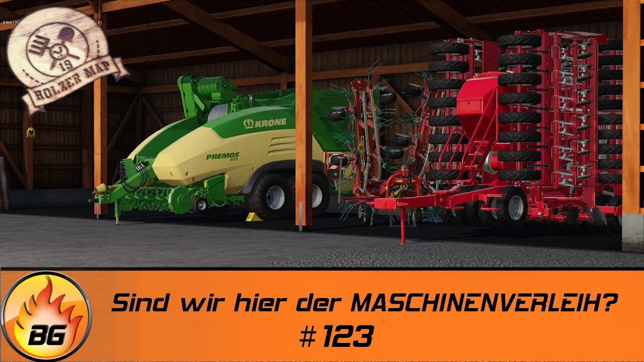 LS19 - Holzer Challenge #123 | Sind wir hier der MASCHINENVERLEIH? | FS19 | Let's Play [HD]
