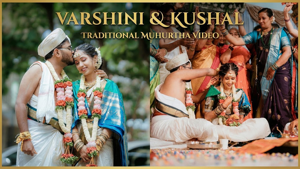 Varshini & Kushal | Traditional Wedding Video #wedding #weddingphotography  #family #vlog #muhurtha