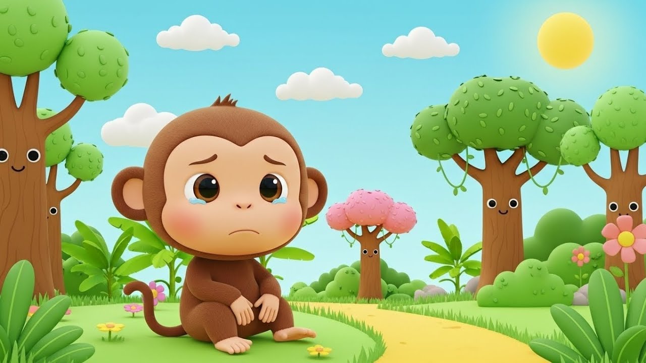 The Greedy Monkey | Moral Story for Kids