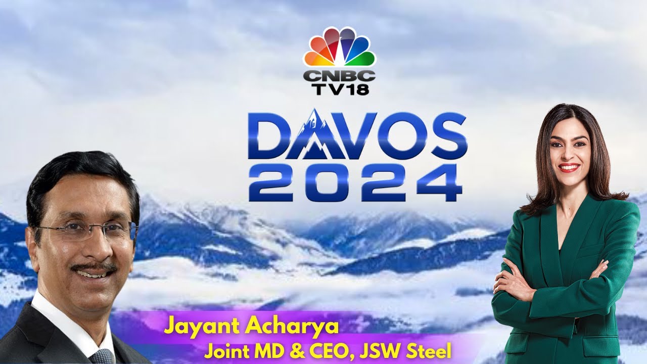 Davos 2024 LIVE | Shereen Bhan In Conversation With JSW Steel CEO Jayant Acharya | N18L | CNBC TV18