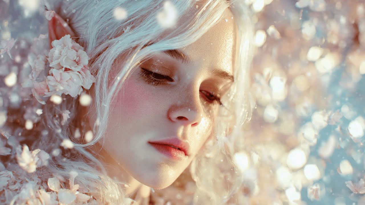 Elven Dream: Winter Blossom of the Eternal Kingdom ❄️ Cinematic Fantasy Music