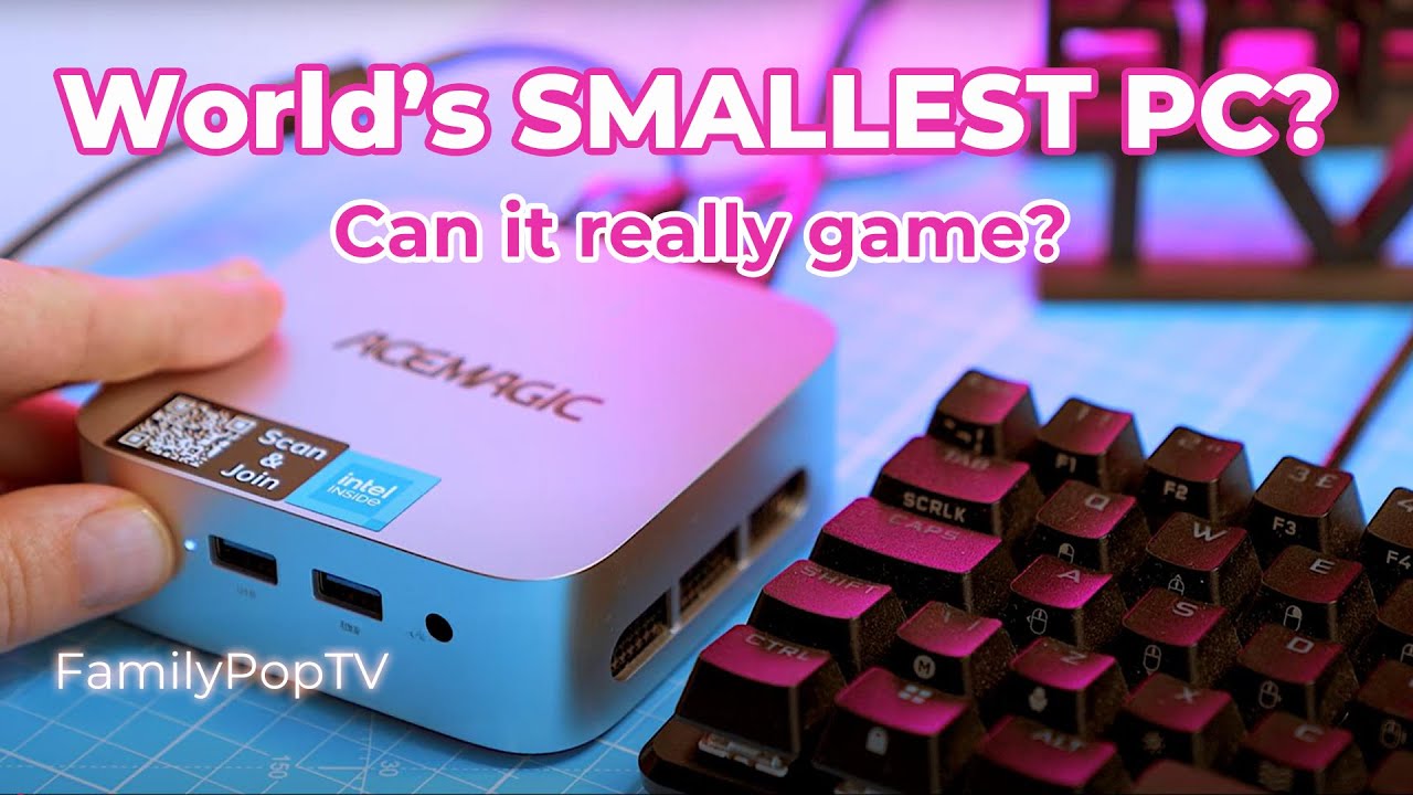 AceMagic Vista V1 Mini PC Review – Special Thanks to @FamilyPopTV for the In-Depth Coverage!