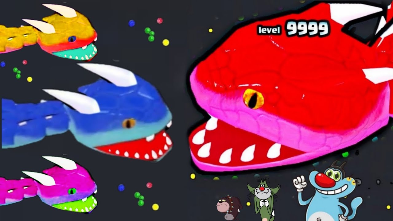 Snake Clash Giant Slither snake oggy  Saamp Wala game Jack or BoB Nag ko mara